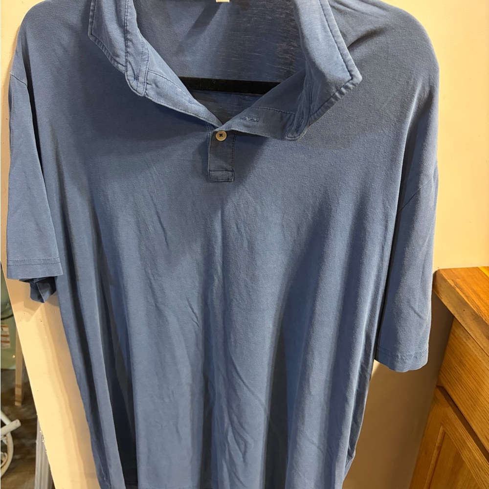 Peter Millar Slate Blue Polo Shirt